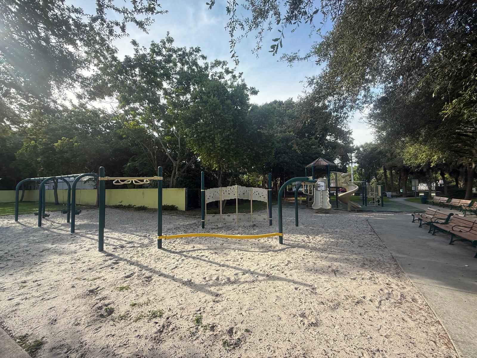 Play equipment at North Shorecrest Park